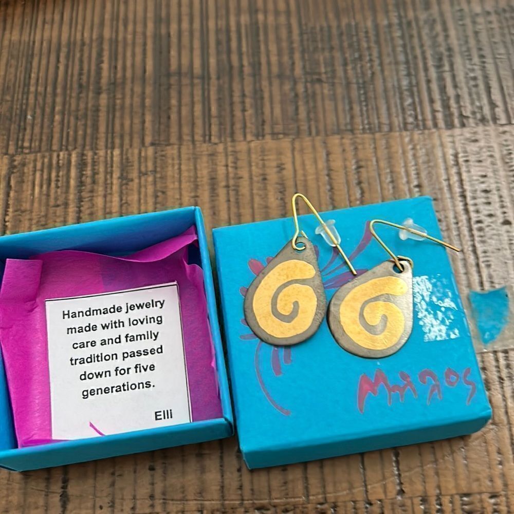 Earrings from Greece 